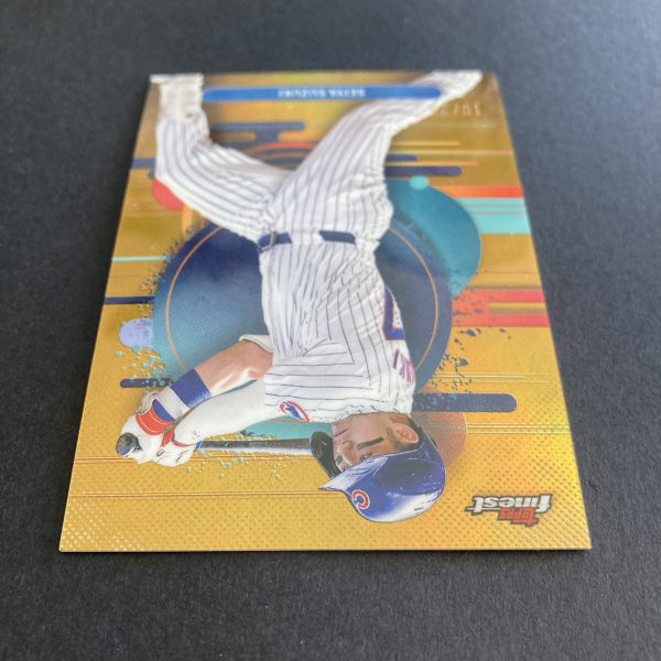 Seiya Suzuki 2025 Topps Finest SSP Gold parallel Uncommon card #144, serial numbered 10/25