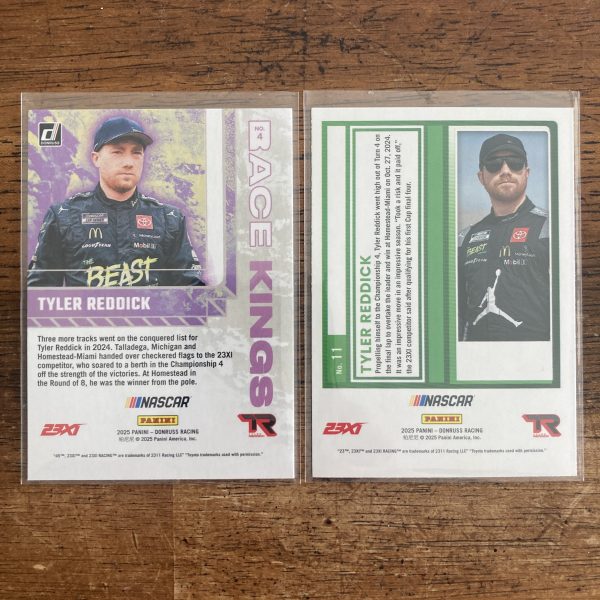 tyler reddick lot of racing cards - instant collection bundle pack