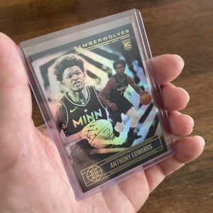 Anthony Edwards 2020-21 Panini Illusions foil rookie card #152