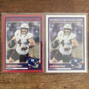 cam skattebo lot of football cards, rookie rc - instant collection bundle pack