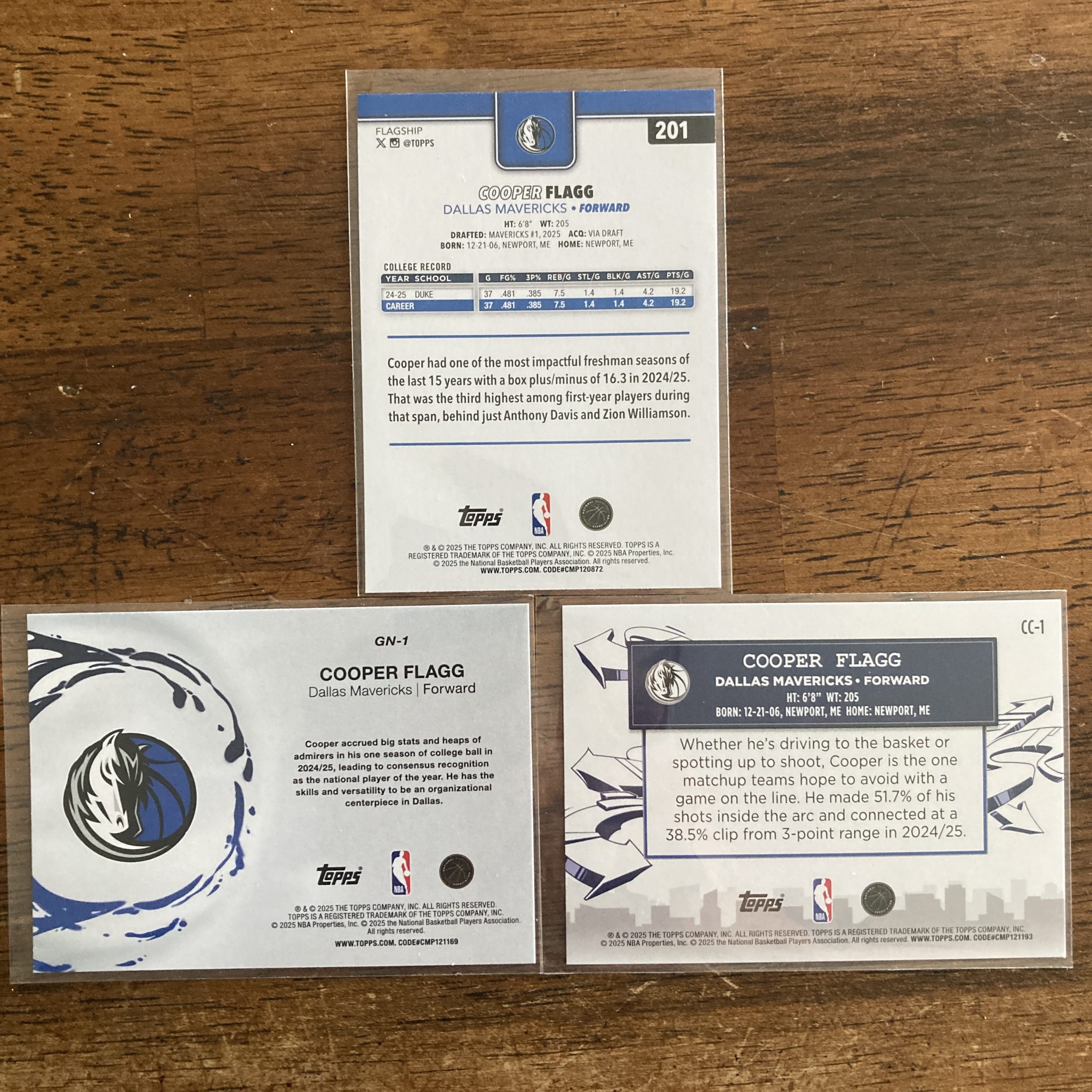 cooper flagg lot of basketball cards, rookie rc - instant collection bundle pack