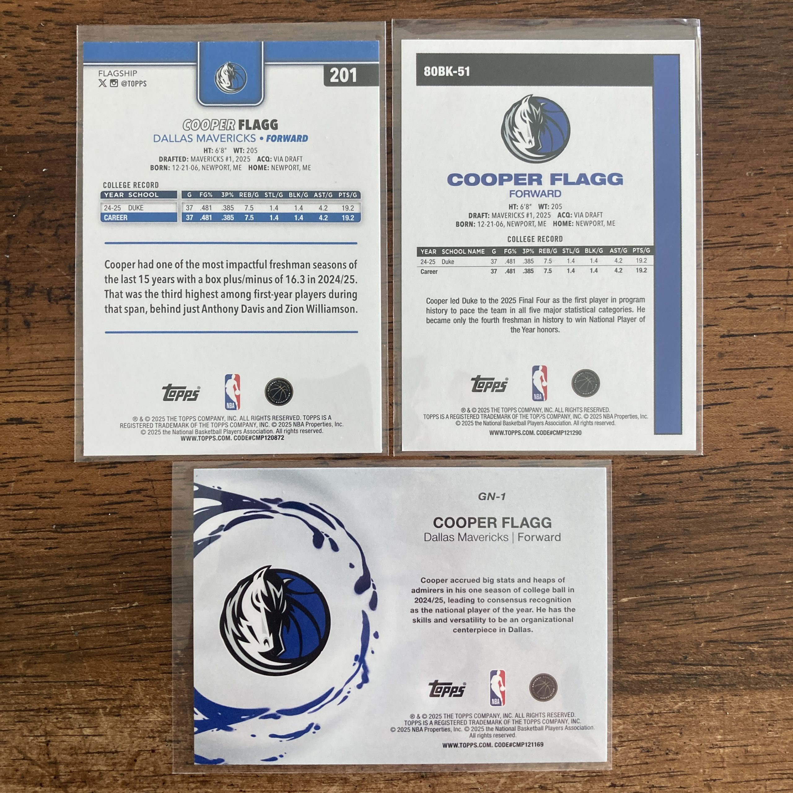 cooper flagg lot of basketball cards, rookie rc - instant collection bundle pack