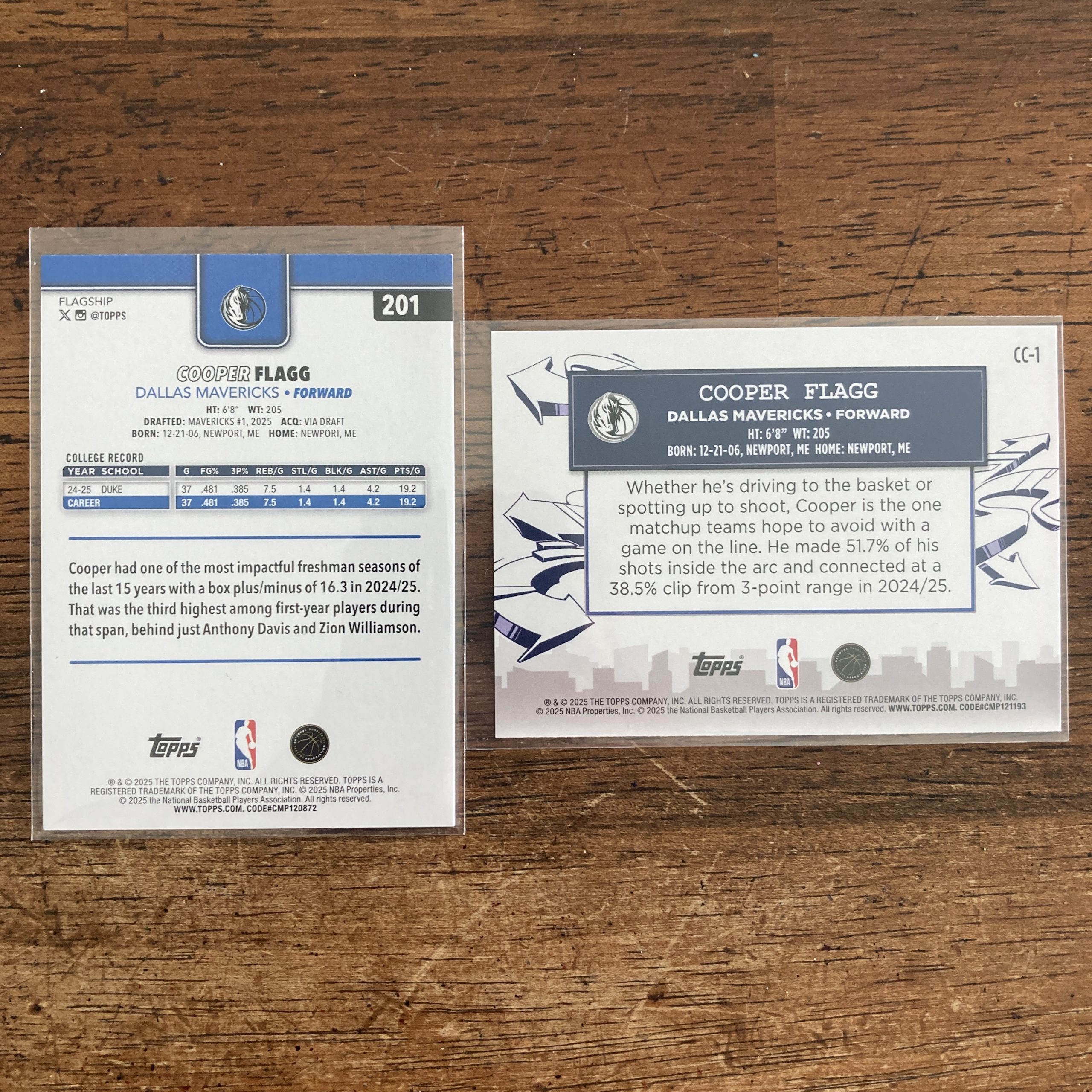 cooper flagg lot of basketball cards, rookie rc - instant collection bundle pack