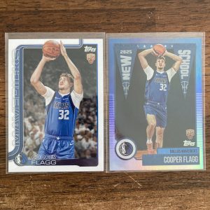 cooper flagg lot of basketball cards, rookie rc - instant collection bundle pack