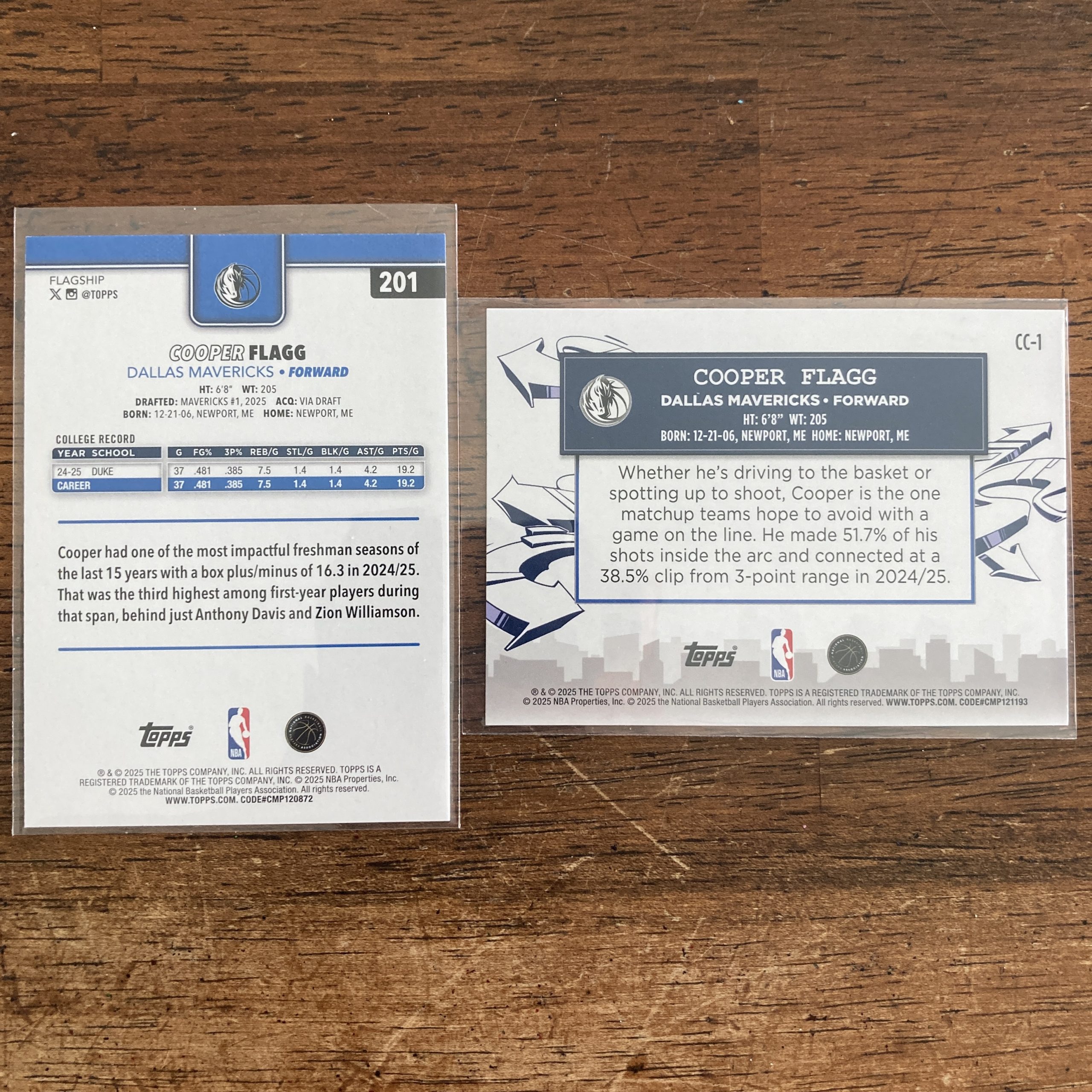 cooper flagg lot of basketball cards, rookie rc - instant collection bundle pack