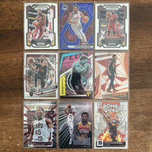 donovan mitchell lot of basketball cards - instant collection bundle pack
