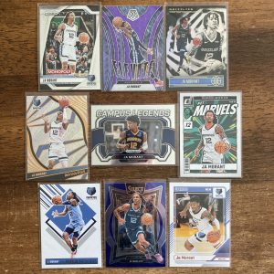 ja morant lot of basketball cards - instant collection bundle pack