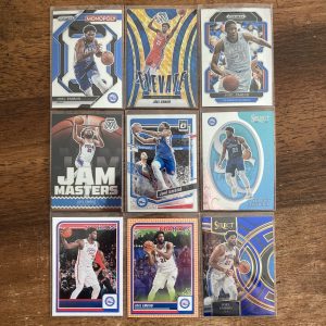 joel embiid lot of basketball cards - instant collection bundle pack