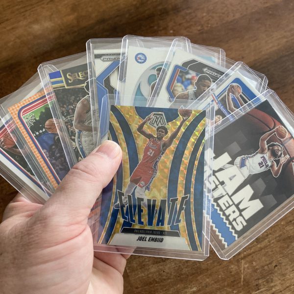 joel embiid lot of basketball cards - instant collection bundle pack