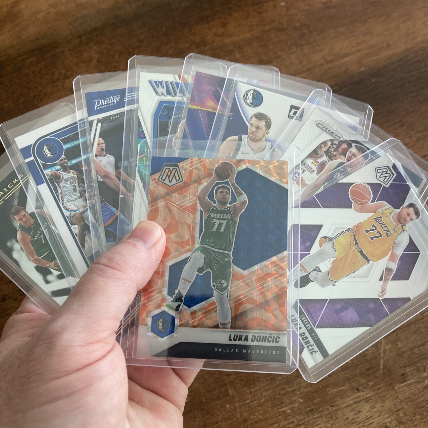 luka doncic lot of basketball cards - instant collection bundle pack