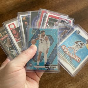 paul george lot of basketball cards - instant collection bundle pack