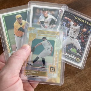 paul skenes lot of baseball cards, rookie rc - instant collection bundle pack