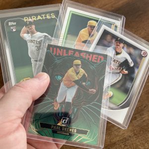 paul skenes lot of baseball cards, rookie rc - instant collection bundle pack