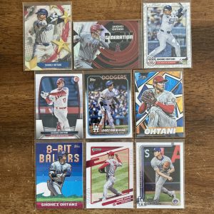 shohei ohtani lot of baseball cards - instant collection bundle pack