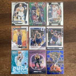 stephen curry lot of basketball cards - instant collection bundle pack