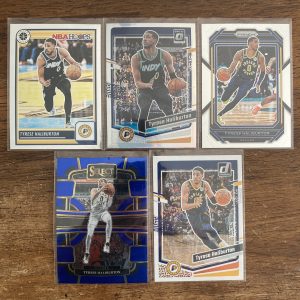 tyrese haliburton lot of basketball cards - instant collection bundle pack