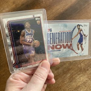 vj edgecombe lot of basketball cards, rookie rc - instant collection bundle pack