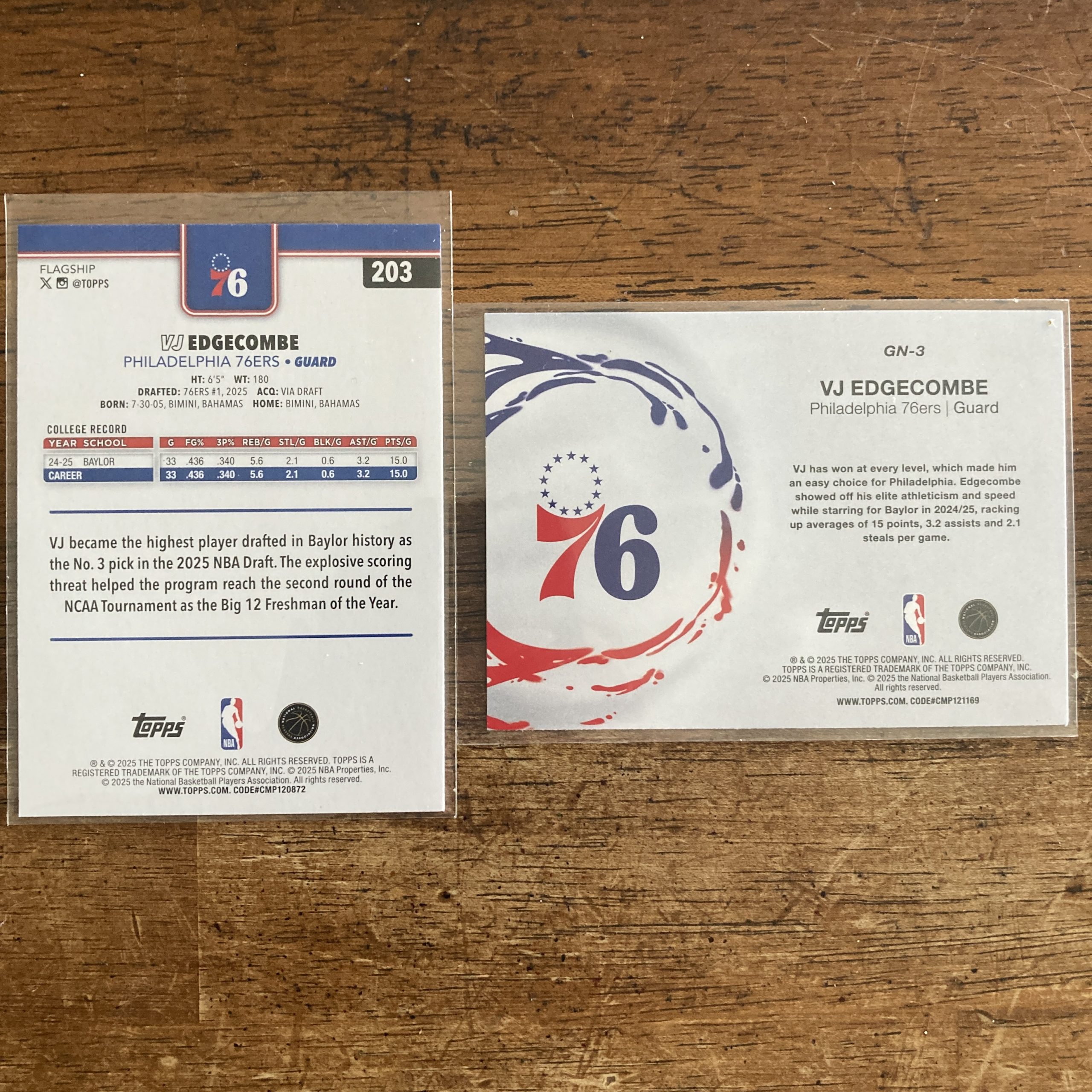 vj edgecombe lot of basketball cards, rookie rc - instant collection bundle pack