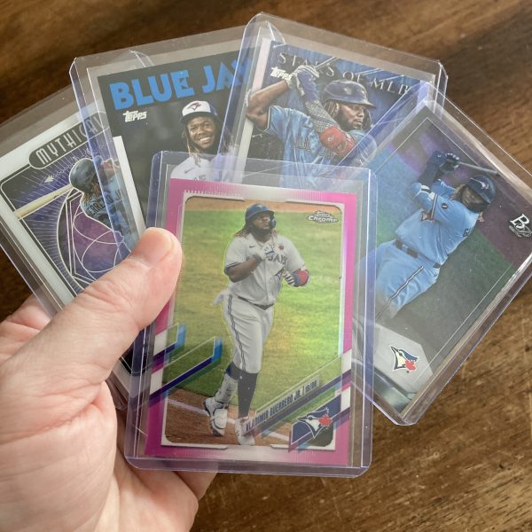 vladimir guerrero jr lot of baseball cards - instant collection bundle pack