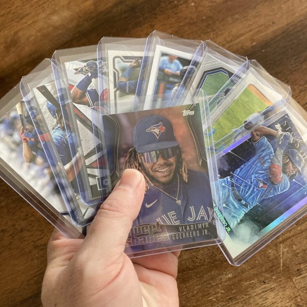 vladimir guerrero jr lot of baseball cards - instant collection bundle pack