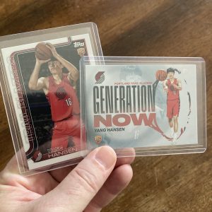 yang hansen lot of basketball cards, rookie rc - instant collection bundle pack