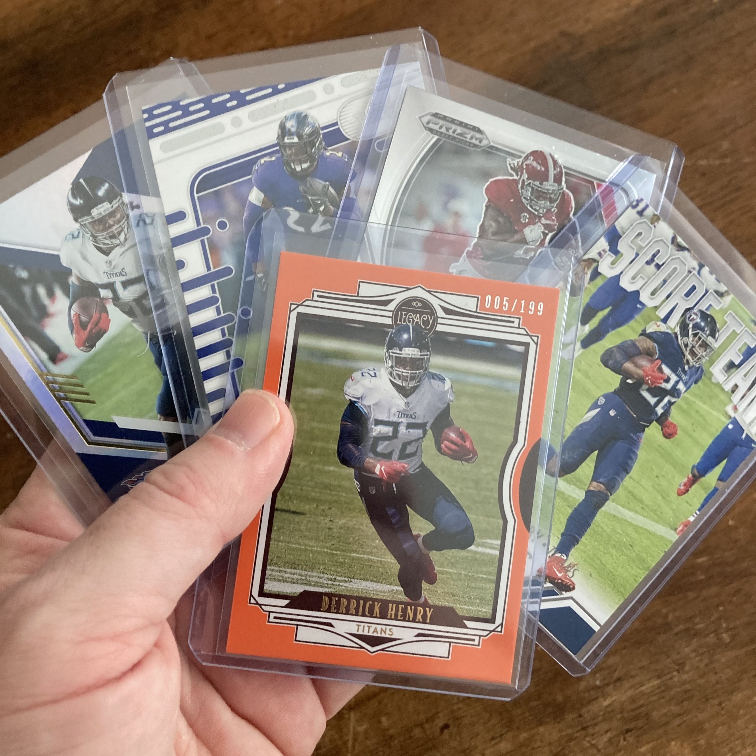 derrick henry lot of football cards - instant collection bundle pack