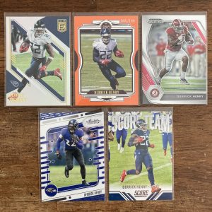 derrick henry lot of football cards - instant collection bundle pack