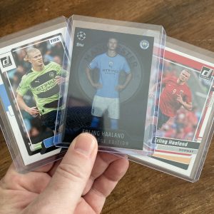 erling haaland lot of soccer cards - instant collection bundle pack