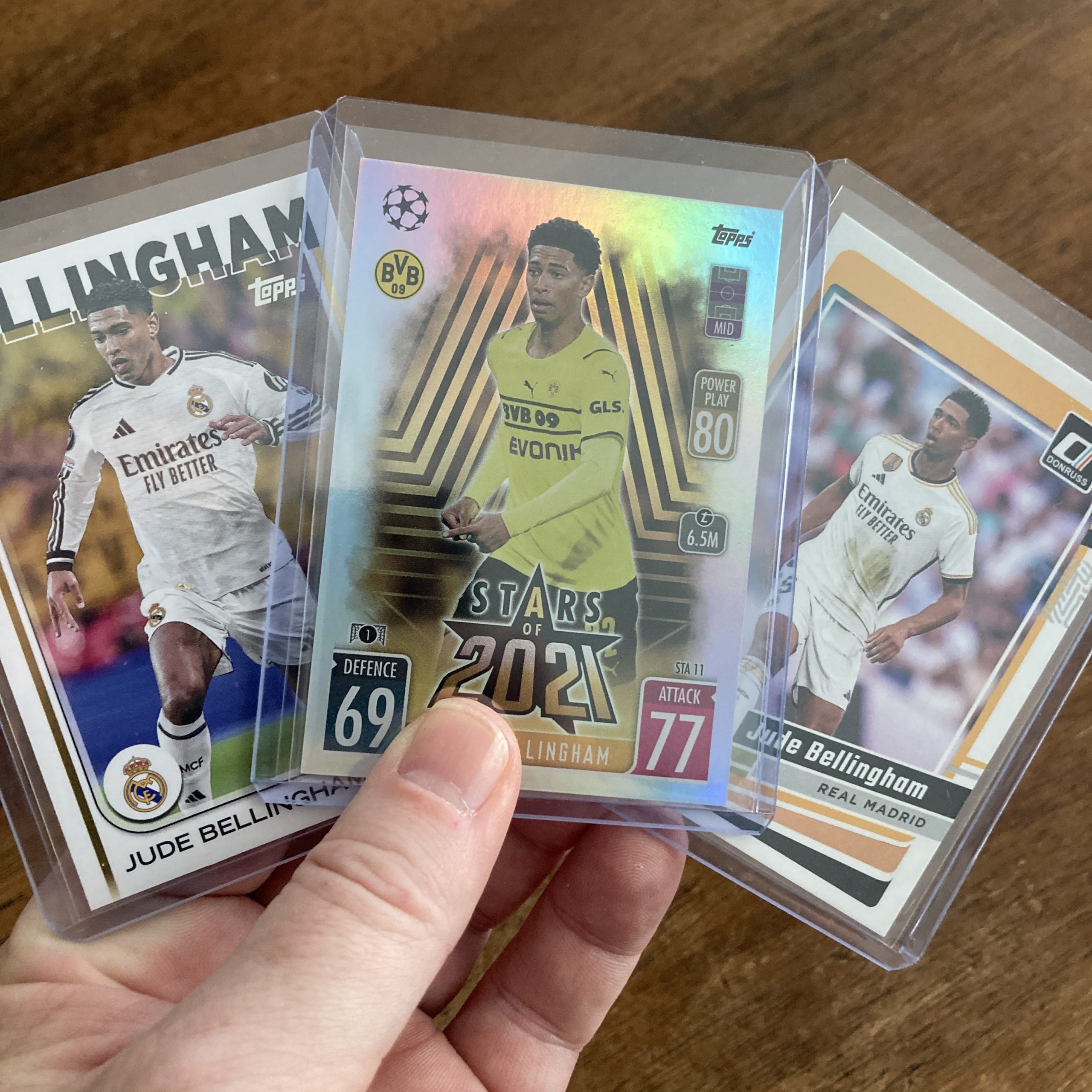 jude bellingham lot of soccer cards - instant collection bundle pack