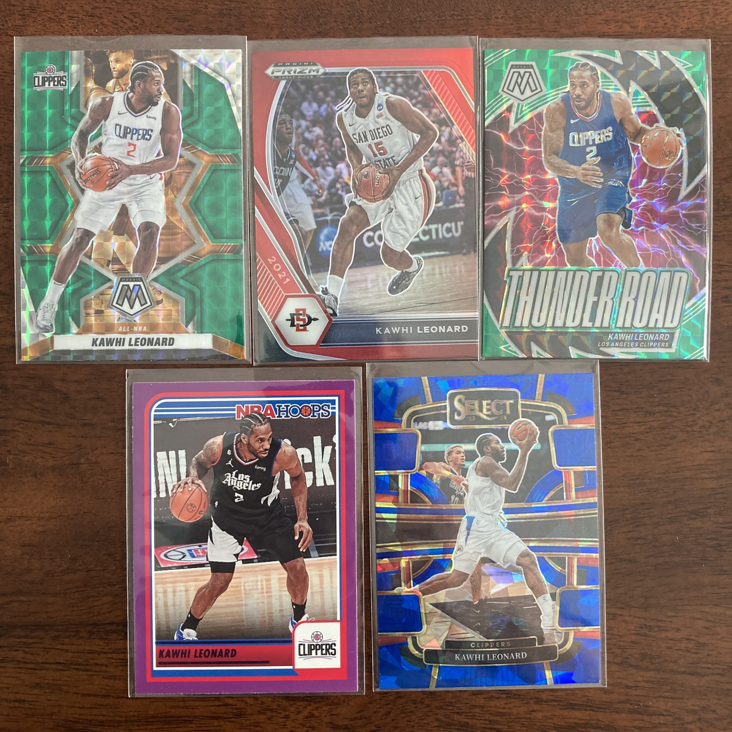 kawhi leonard lot of basketball cards - instant collection bundle pack