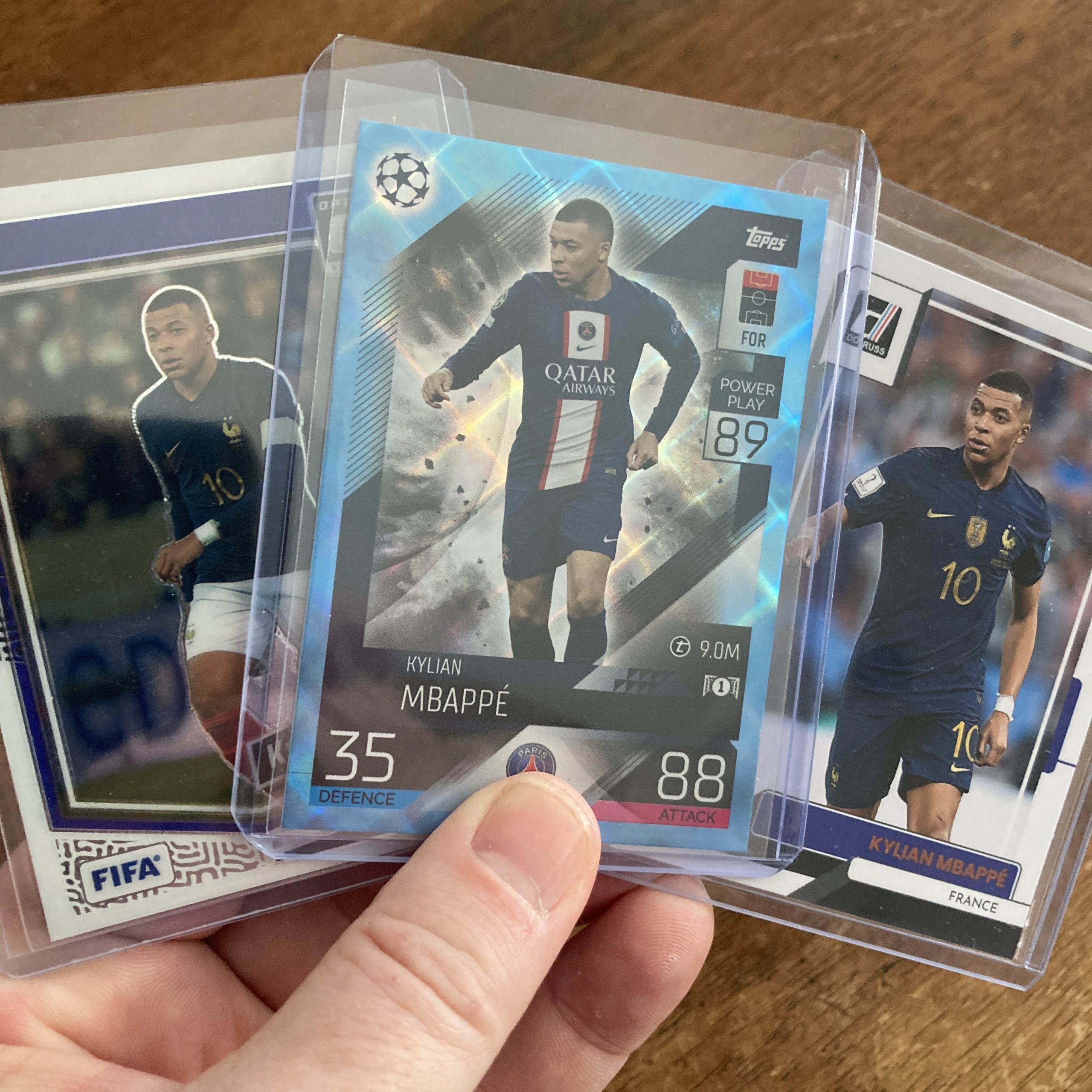 kylian mbappe lot of soccer cards - instant collection bundle pack