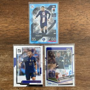 kylian mbappe lot of soccer cards - instant collection bundle pack