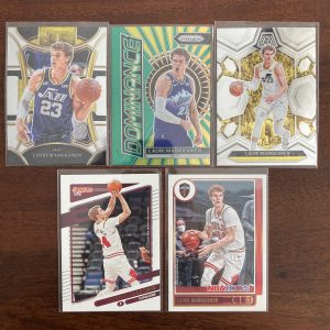 lauri markkanen lot of basketball cards - instant collection bundle pack