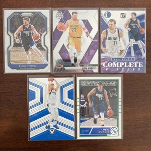 luka doncic lot of basketball cards - instant collection bundle pack