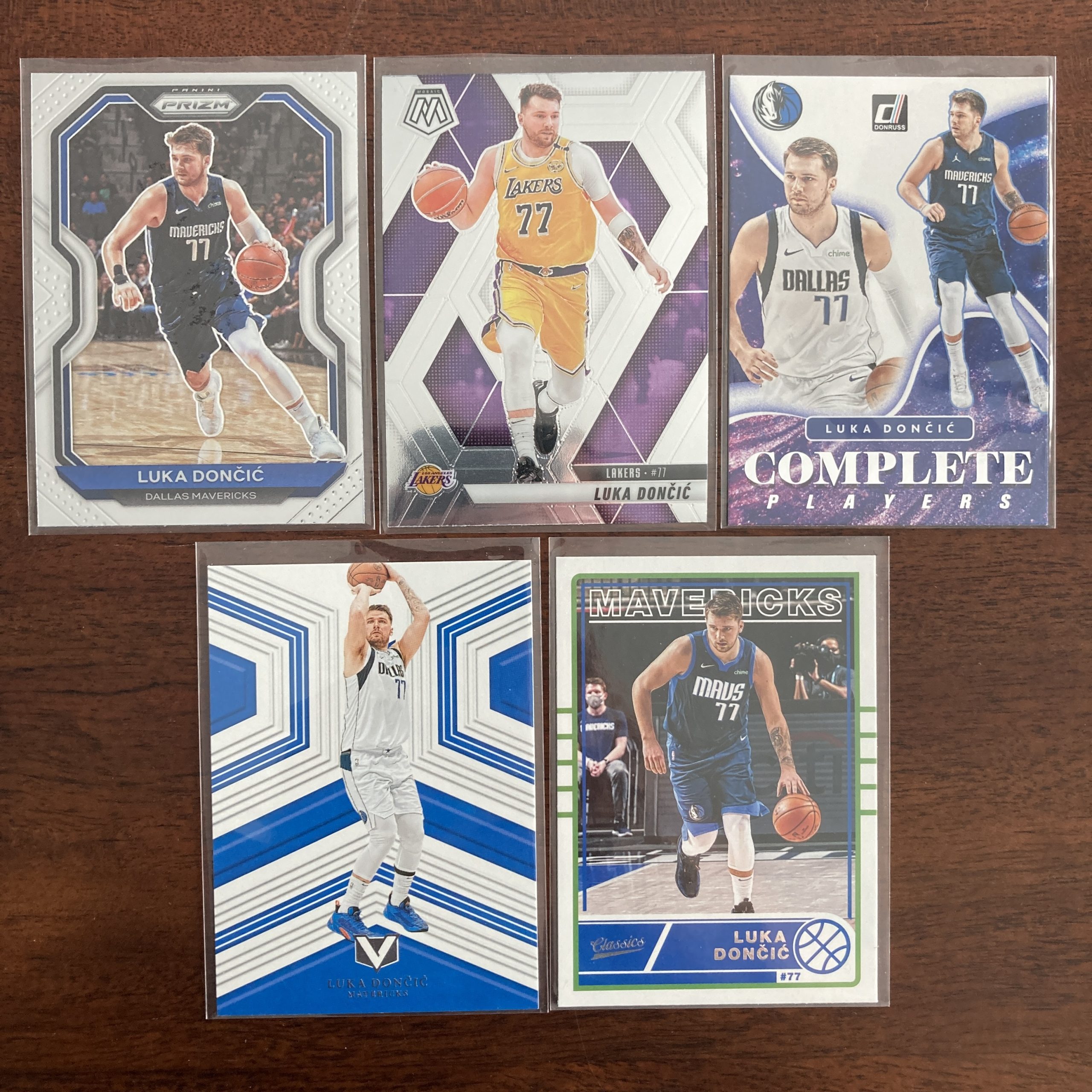 luka doncic lot of basketball cards - instant collection bundle pack
