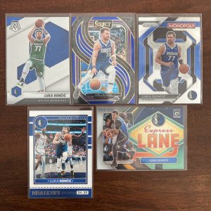 luka doncic lot of basketball cards - instant collection bundle pack