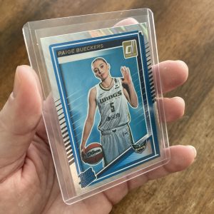 Paige Bueckers 2025 Panini Donruss SP Lava Holofoil Rated Rookie Card #86