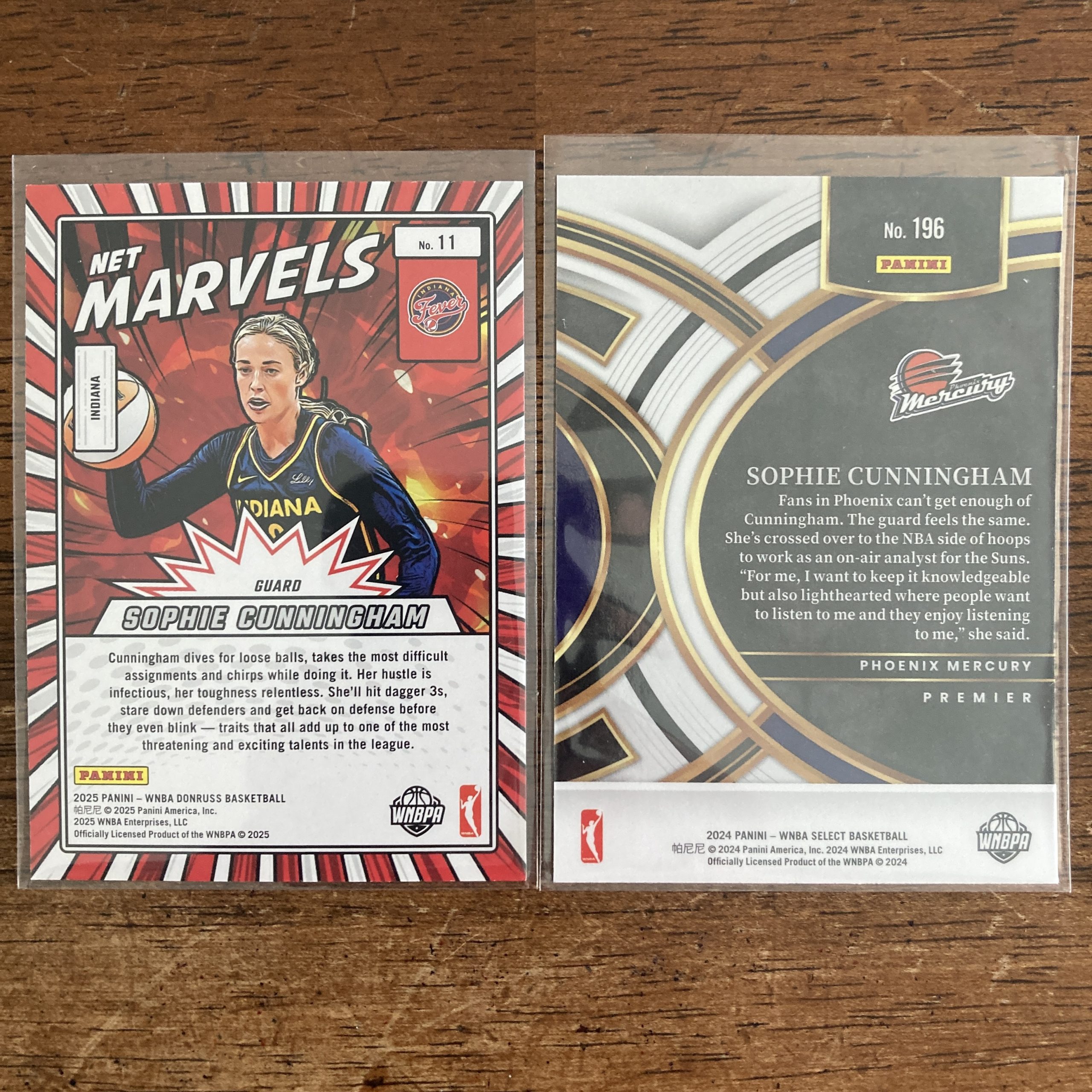 sophie cunningham lot of basketball cards - instant collection bundle pack