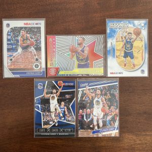 stephen curry lot of basketball cards, steph - instant collection bundle pack
