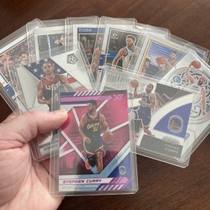 stephen curry lot of basketball cards, steph - instant collection bundle pack