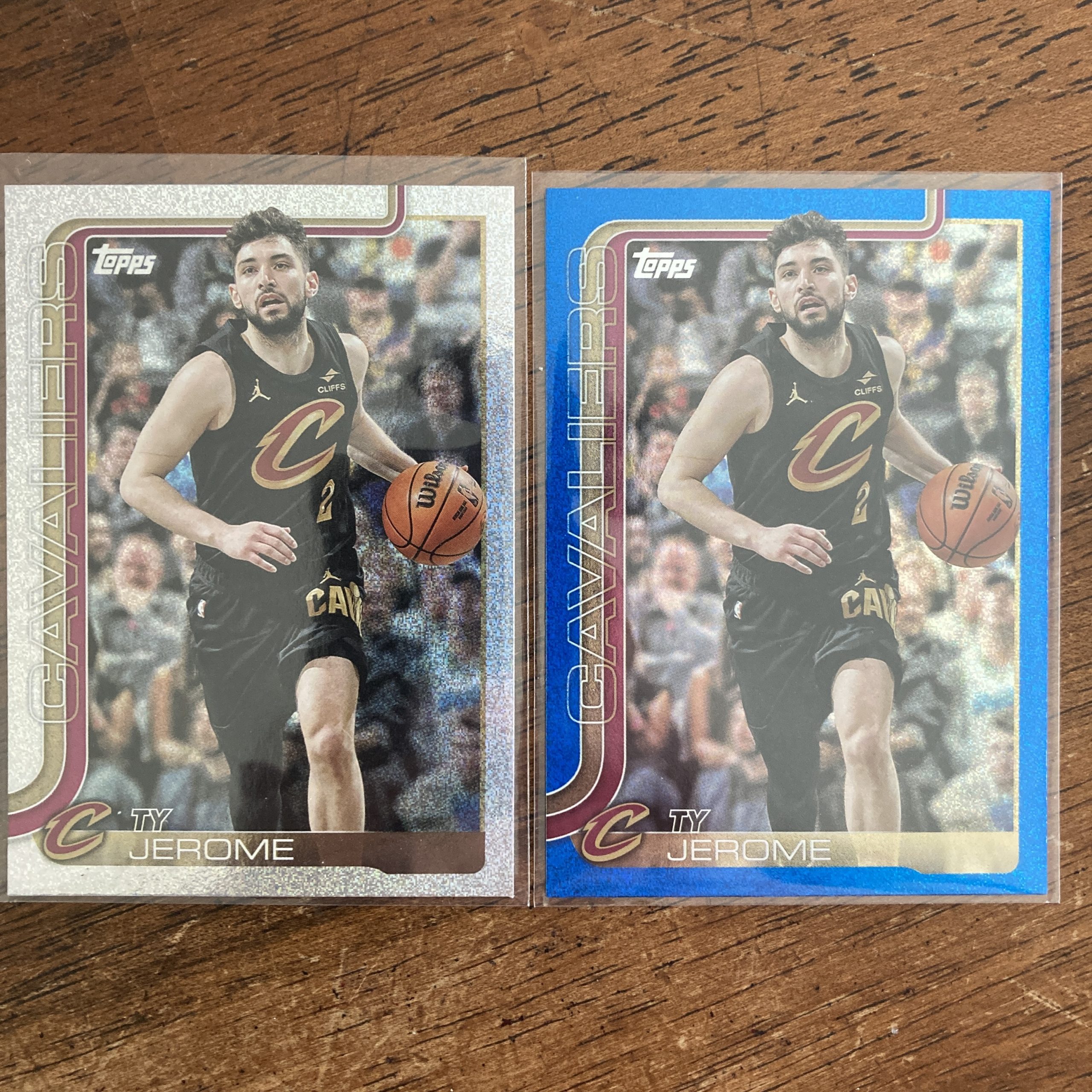 Ty Jerome Lot w/SP Parallels, Pack of 7 2025-26 Topps Basketball Cards - Image 7