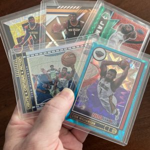 zion williamson lot of basketball cards - instant collection bundle pack