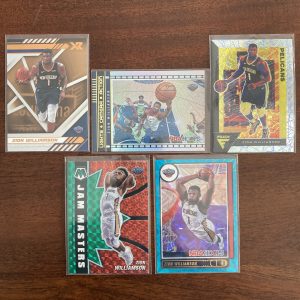zion williamson lot of basketball cards - instant collection bundle pack