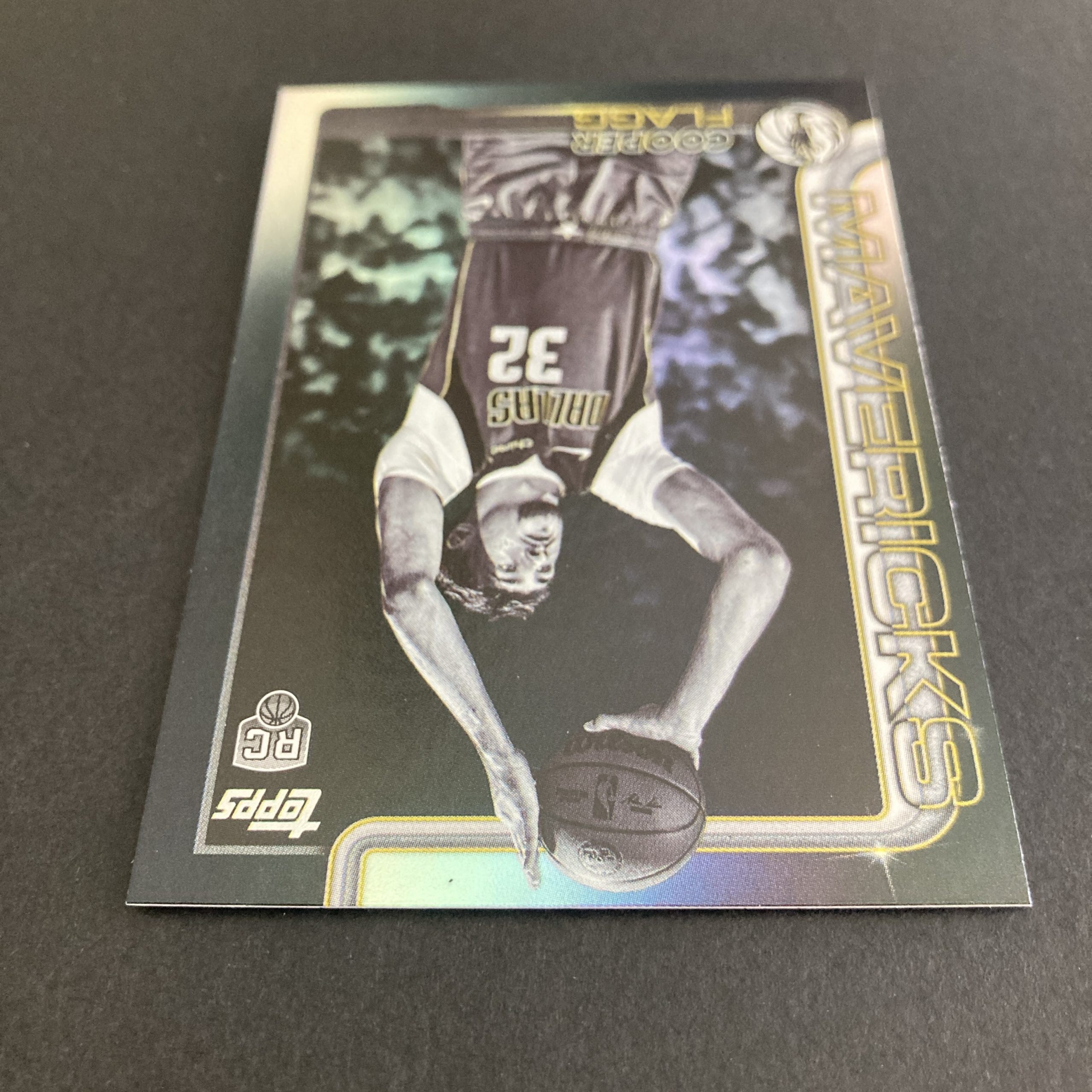 cooper flagg rc 2025-26 topps target exclusive black friday blackout parallel rookie card