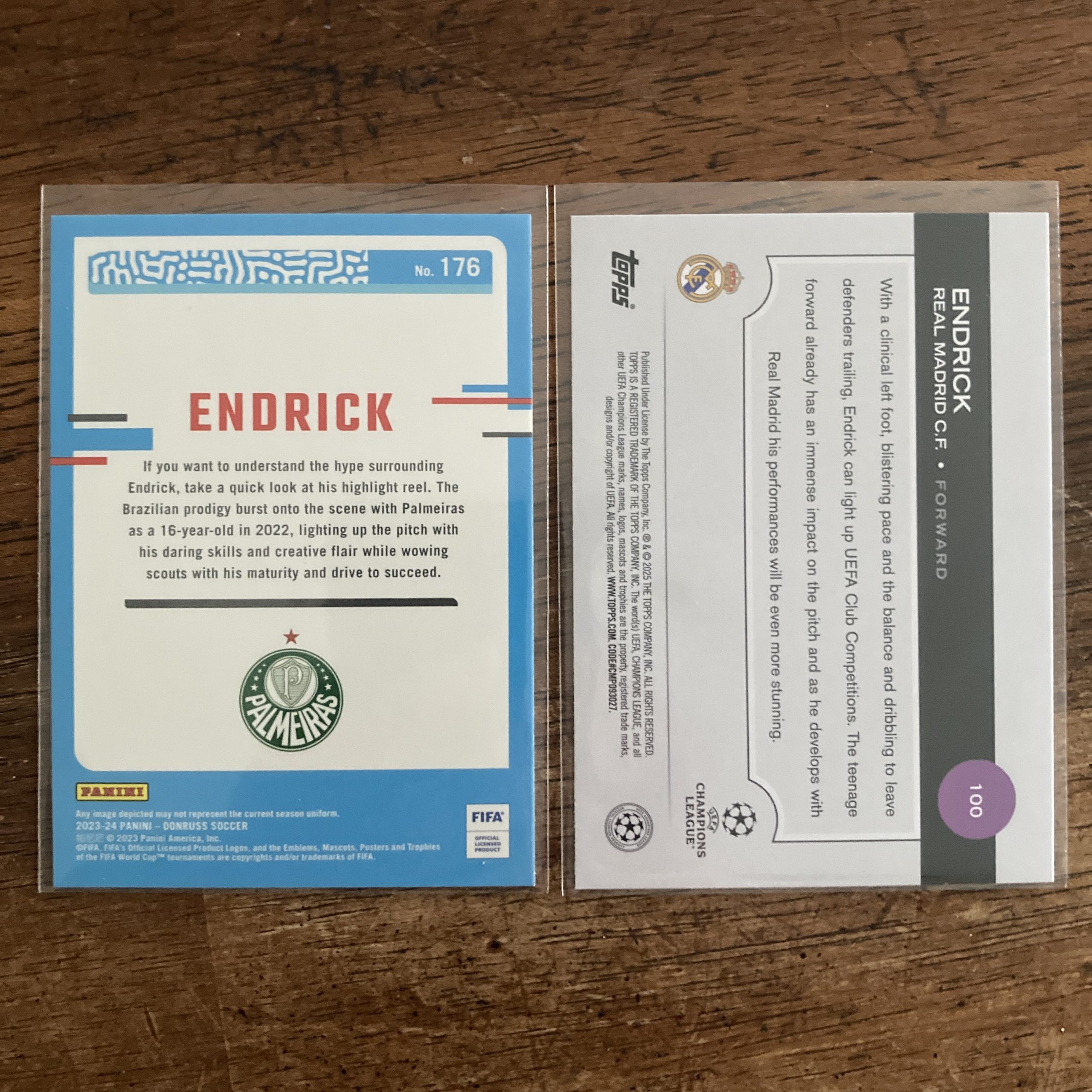 endrick lot of soccer cards, rookie rc - instant collection bundle pack