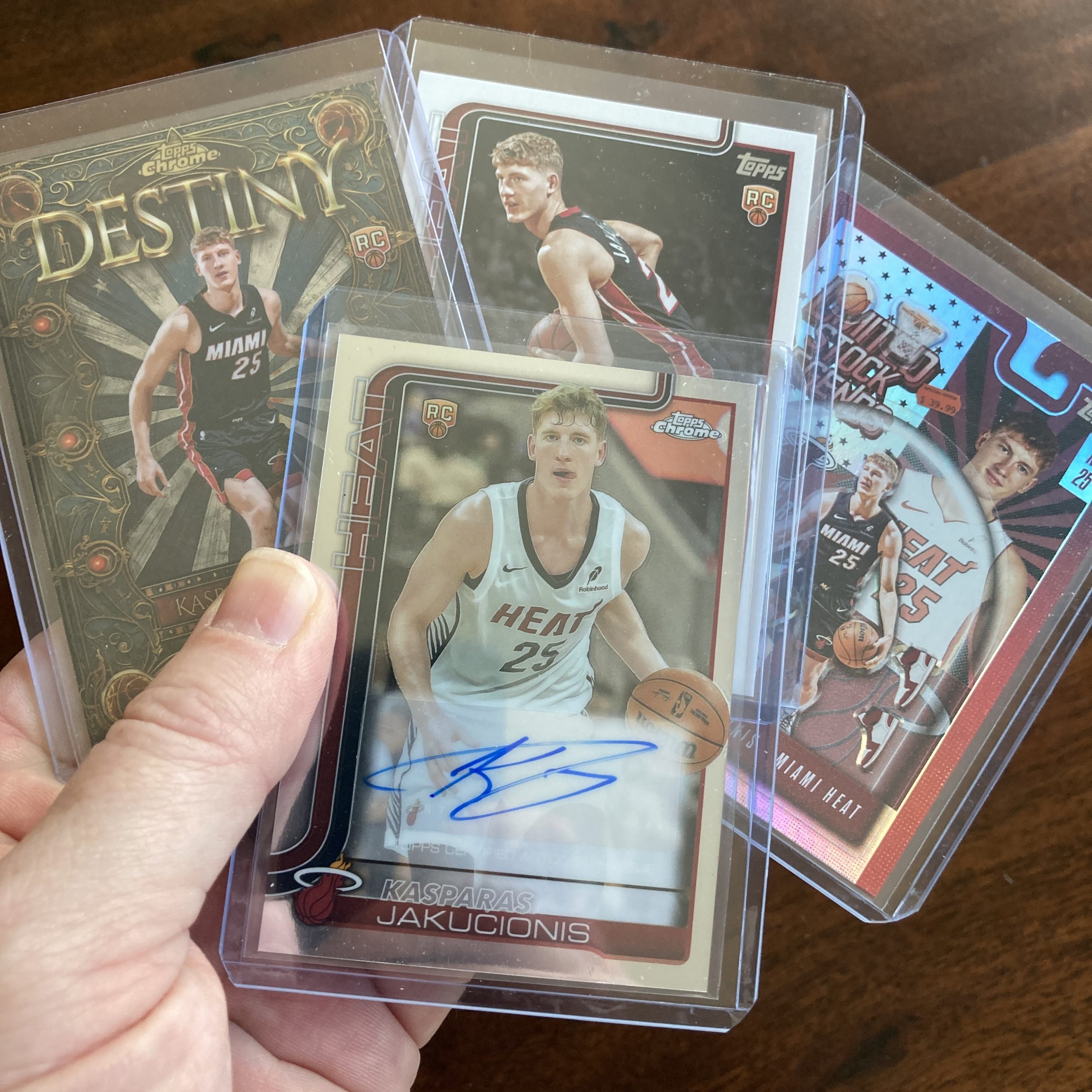 kasparas jakucionis lot of basketball cards, rookie auto, rc - instant collection bundle pack