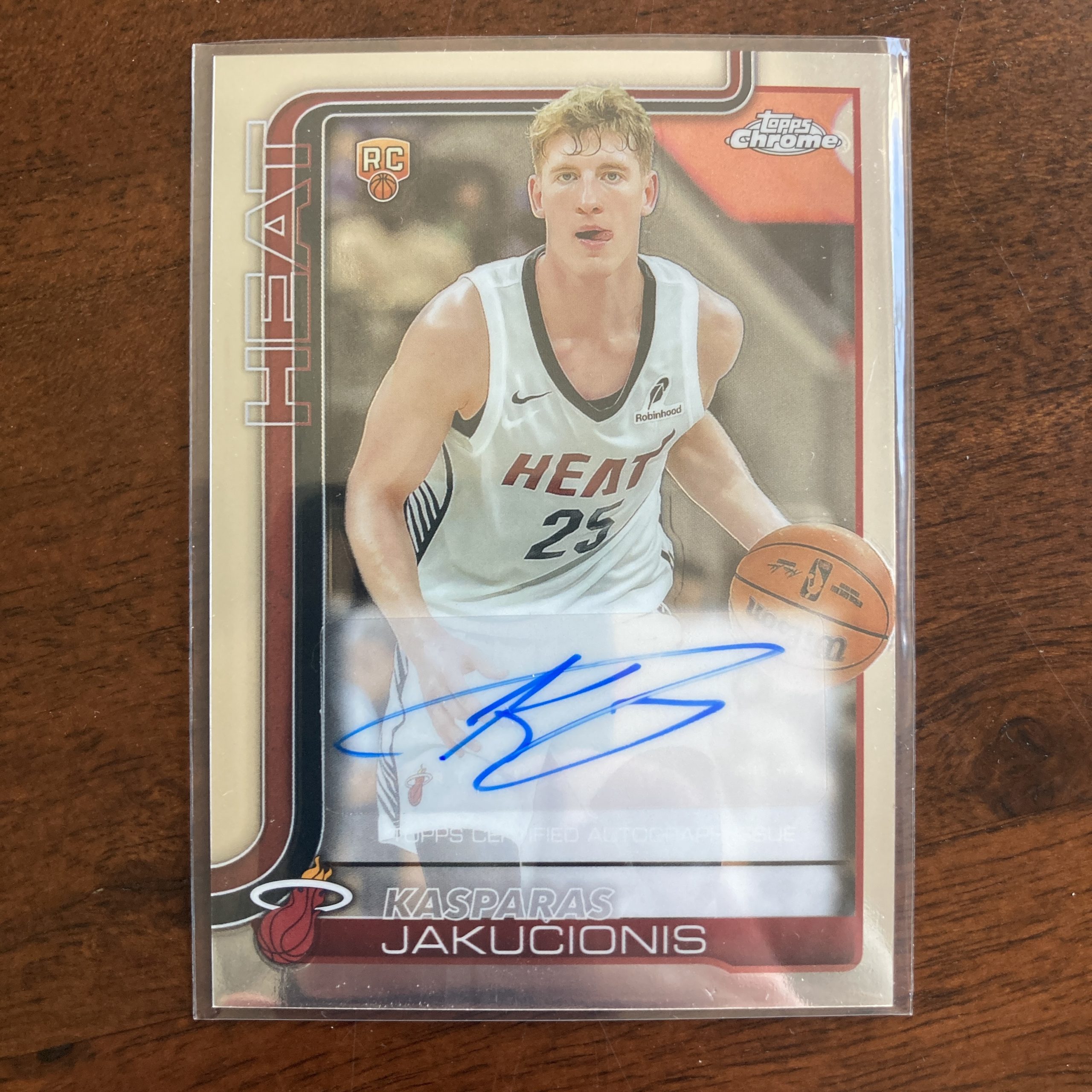 Kasparas Jakucionis RCs Pack w/SP Auto Rookie, Lot of 4 Basketball Cards, Autograph (inv1) - Image 4