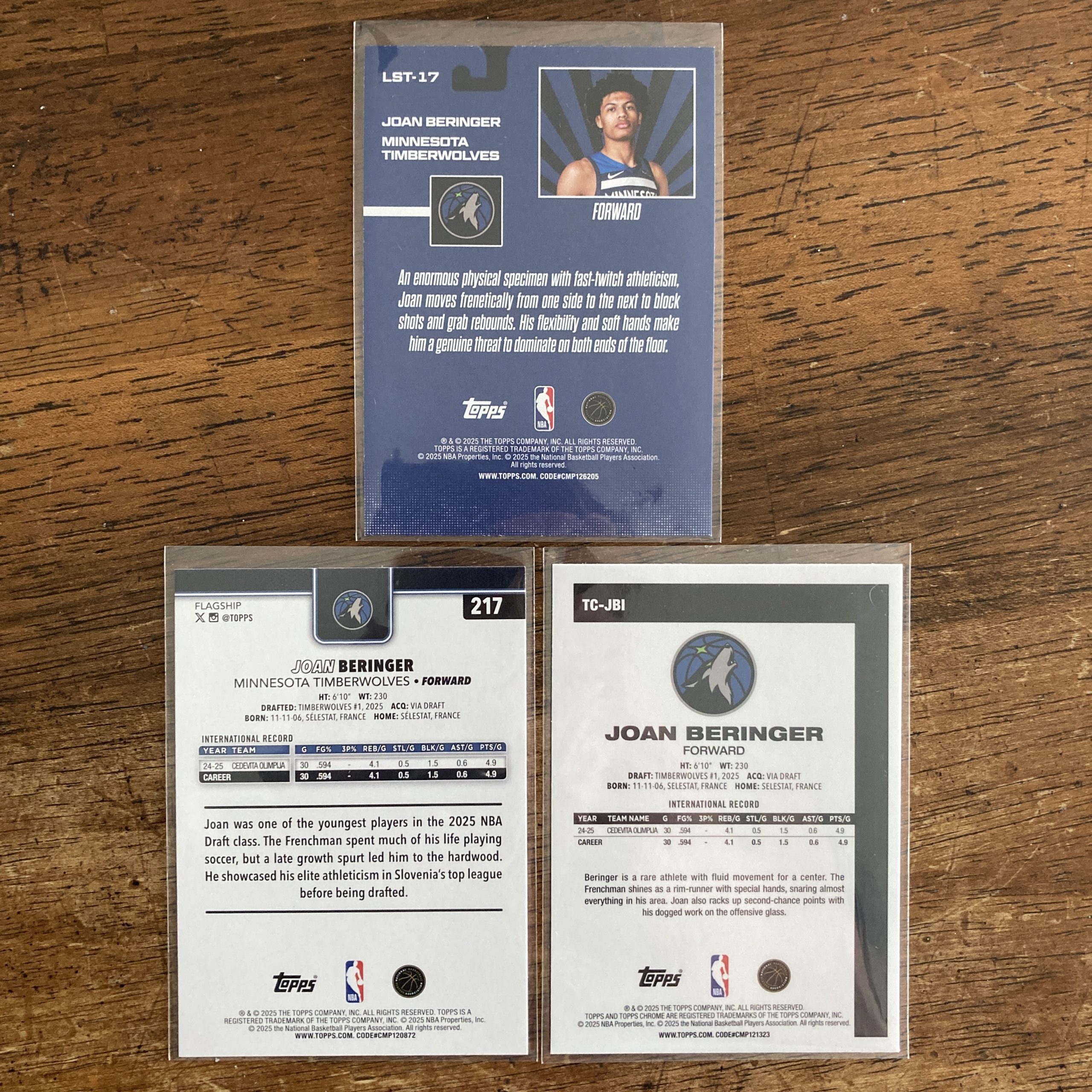 joan beringer lot of basketball cards, rookie rc - instant collection bundle pack