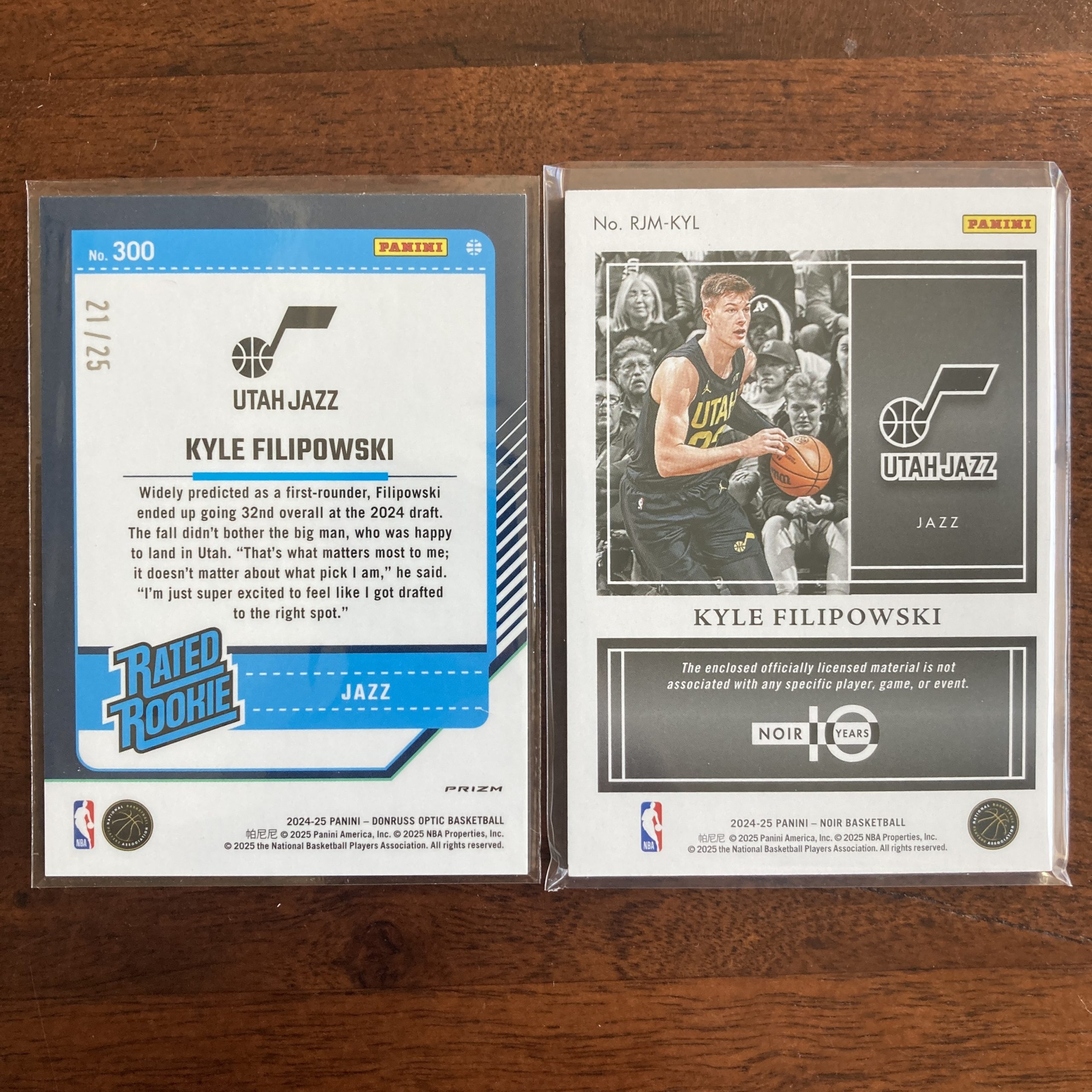 kyle filipowski lot of basketball cards, rookie, rc - instant collection bundle pack