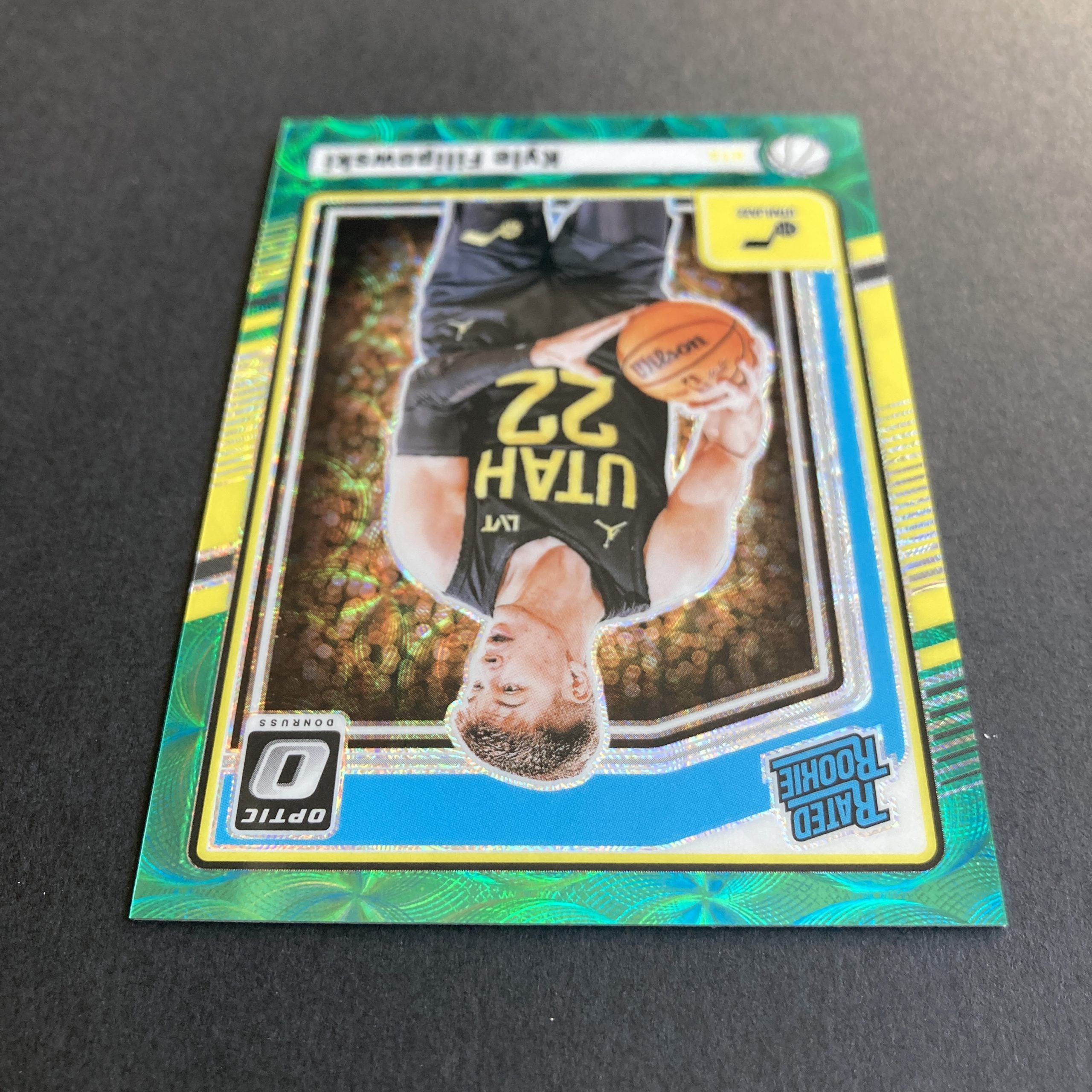 Kyle Filipowski RCs Pack w/SSP Green /25 & Noir Patch /20, Lot of 2 Basketball Cards (inv1) - Image 6